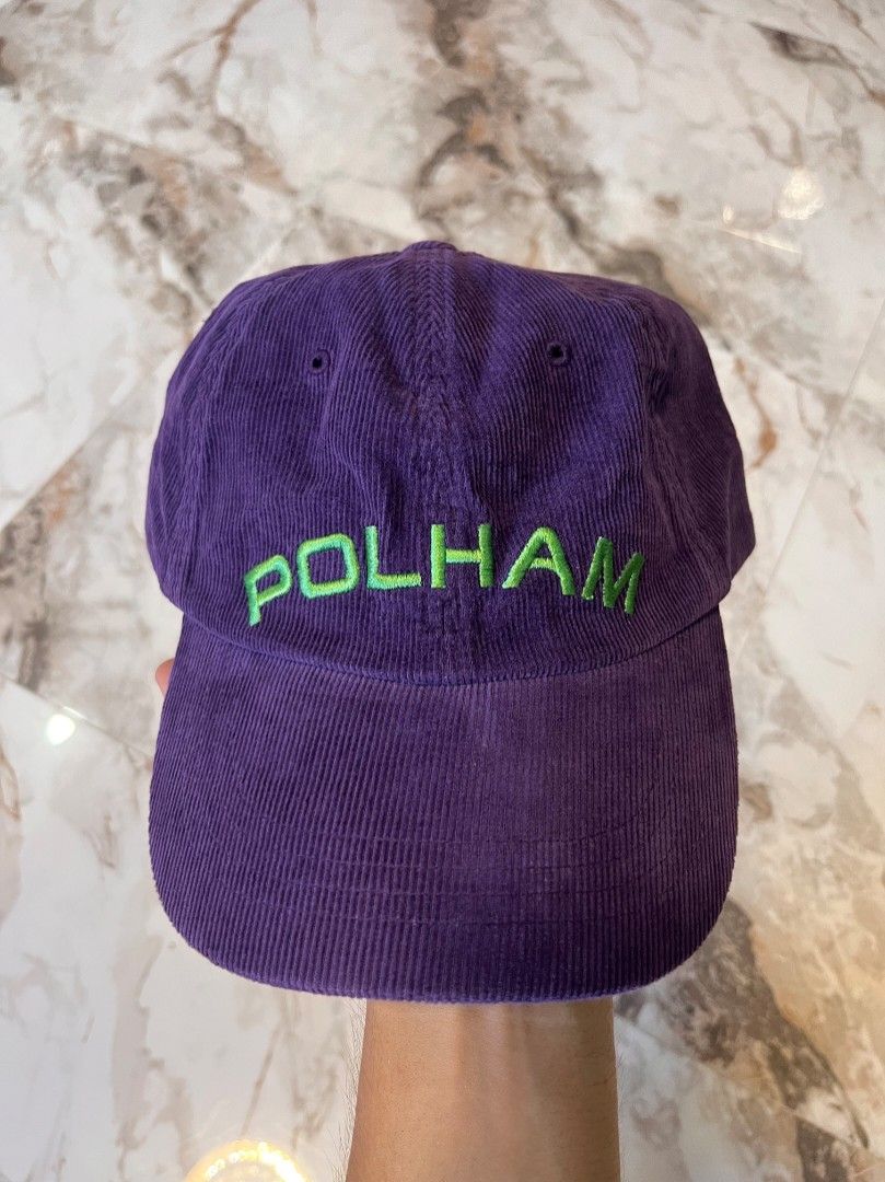 Polham Corduroy Belt Strap Dad Cap (Category: Caps & Hats) located in Guagua. Submitted by copthacap_ (Listing ID 1357115533, Image 1). Description: condition: brand new issue: none color may vary due to lighting mop: gcash shipping: J&T loc: guagua, pampanga (open for meet ups).