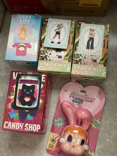 Popmart Peach Riot Crybaby Care bears