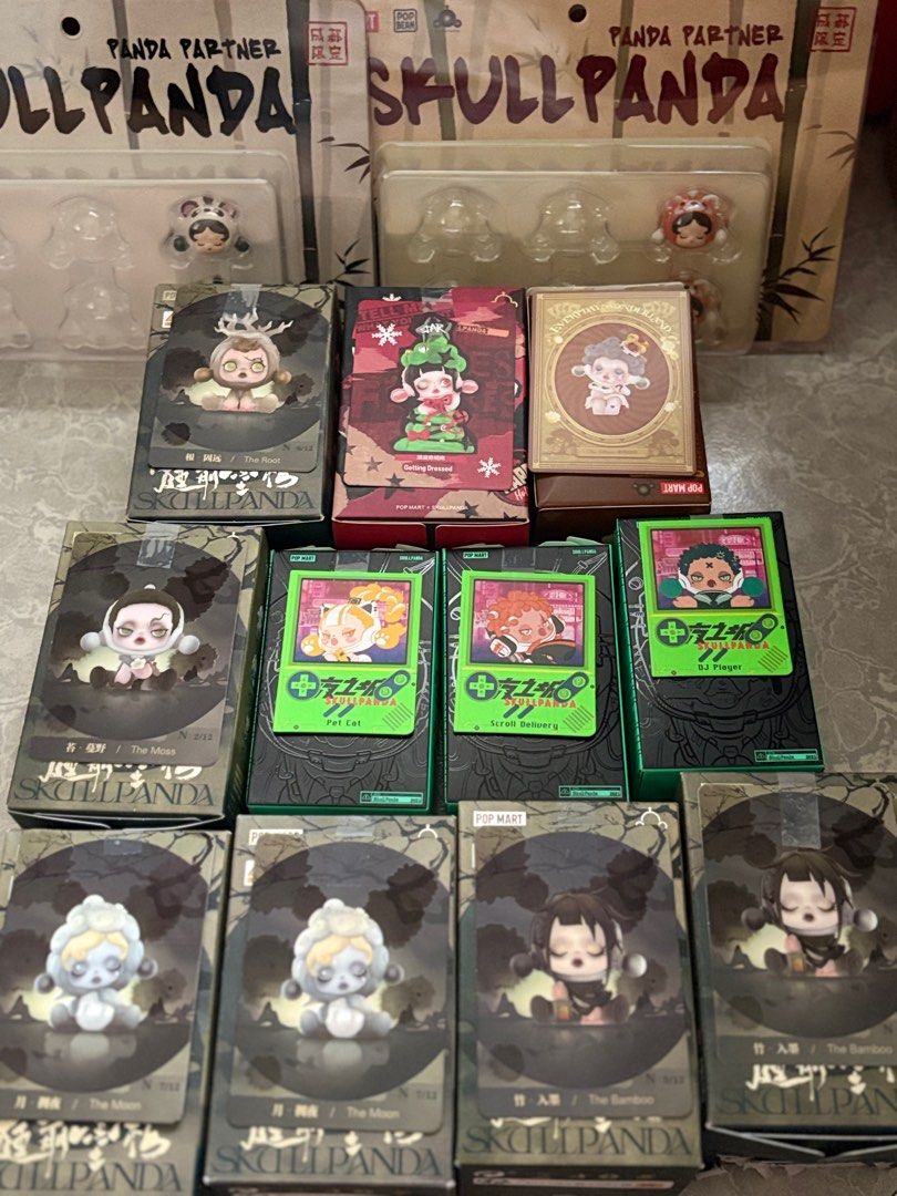 Popmart Skullpanda (Category: Designer & Blind Box Toys) located in Guagua. Submitted by holamissy (Listing ID 1369947241, Image 1). Description: For sale of for trade (dm me trade offers) Can give discount if getting 3 or more.
