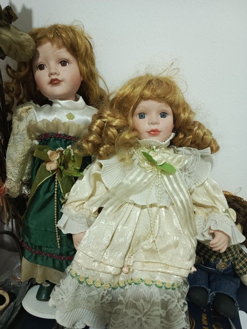 Porcelain vintage doll