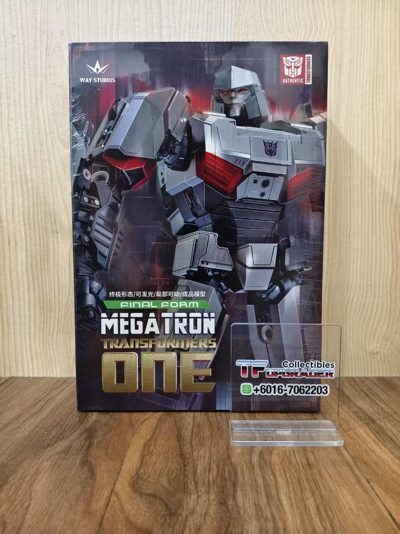 [Ready Stock] Way Studios Transformers: One Megatron Final Form Statue ...