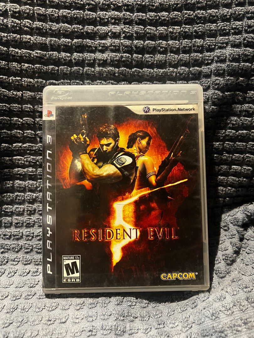 Resident Evil 5 for PS3 (original w/ cover) (Category: PlayStation) located in Binan City. Submitted by rl.ldl (Listing ID 1369878708, Image 1). Description: RFS: Sira na ps3 ko, still great quality .