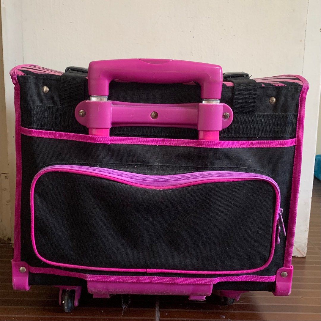 Sanrio hello kitty trolley stroller school bag large (Category: Babies & Kids Fashion) located in Manila. Submitted by tondo_todo (Listing ID 1369968943, Image 3). Description: DESCRIPTION-Used for one school year. School has elevator. FLAWS-with dirt stain. Wheels and handle are still smoothly functioning. CONDITION-7/10 (brandnew is 10/10) INCLUSION-none LOC-Tondo Mnl MOP-Gcash, Lalamove cod/purchase COURIER-Flash, JnT, Lalamove and Grab Will l