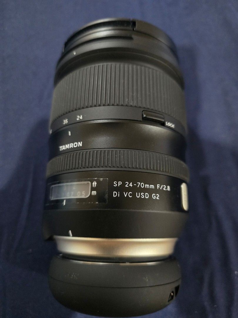 Tamron 24-70 mm G2 lens (Category: Lens & Kits) located in Makati City. Submitted by nelsonl4 (Listing ID 1370035619, Image 3). Description: Reduced Price from P40k : For Nikon DSLRs. One of most popular and desired Tamron Lens. 24-70 mm. G2 version, much better than G1. Major features Dual MPU control system for significantly improved autofocus speed and accuracy, with dedicated MPU for vibration compensation - Highest-in-class Vibration Compens