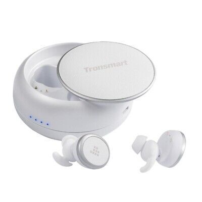 Tronsmart Encore Spunky Wireless Earbud, In Built Microphone With Charging Case, Hi-Fi Stereo Sound Up to 12 Hours Play Time (Category: Earphones) located in Singapore. Submitted by hiddengemm (Listing ID 1369902576, Image 1). Description: IPX5 Water-resistant Protects your headphones from rain, splashes & sweat providing undisturbed usage. Hi-Fi Stereo Sound Engineered to produce high fidelity audio that lets you experience your favorite music o