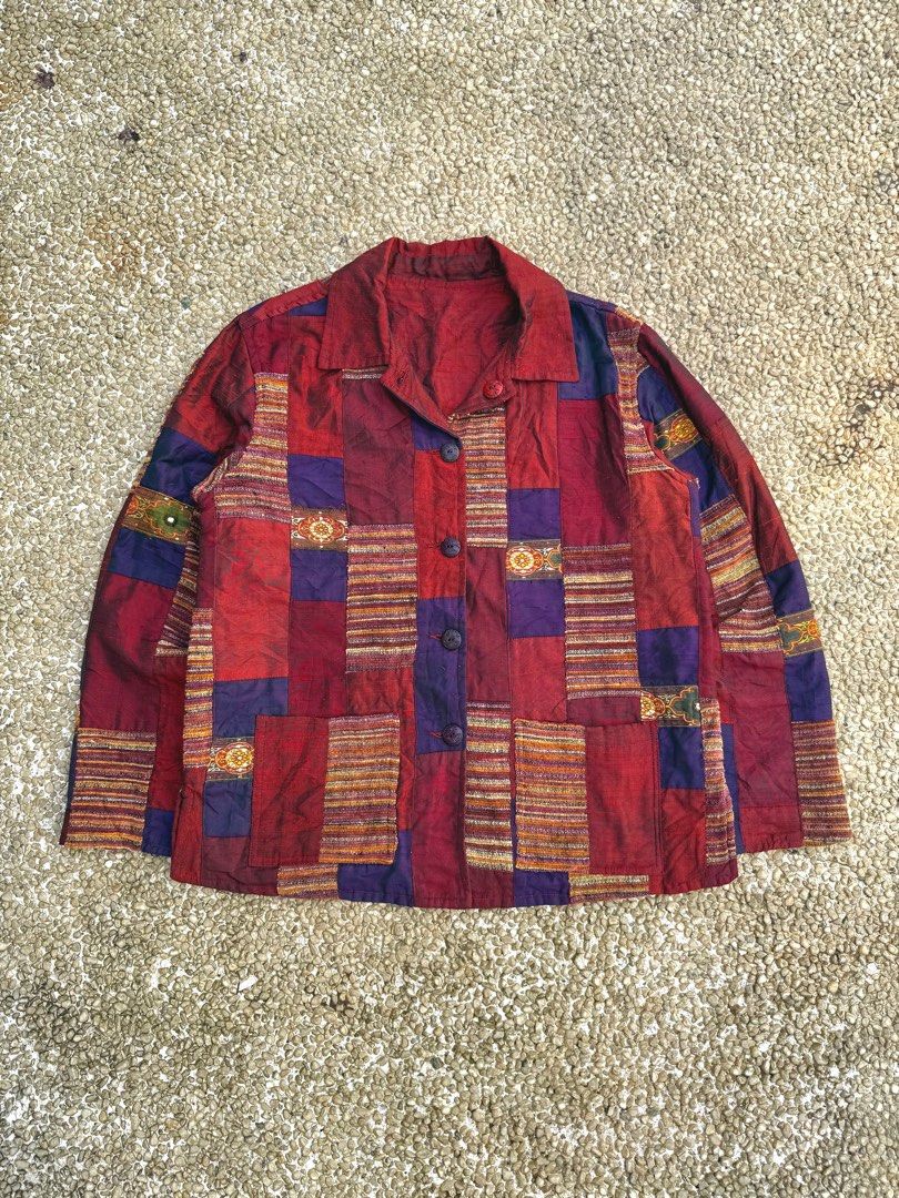 Vintage Coldwater Creek Patchwork Jacket (Category: Coats, Jackets and Outerwear) located in Quezon City. Submitted by though.bare (Listing ID 1369889690, Image 1). Description: Fits M up to L for Men In good condition, no major issues. Width : 22.5" Length : 27" Sleeve : 23.5" Shoulder : 18" Listings not marked sold/reserved are available for purchase Feel free to send me a DM for inquiries! Payment thru GCash only These are preloved/used items,
