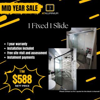 SHOWER SCREEN / GLASS SWING DOOR Collection item 2