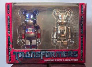 Medicom Bearbrick 400% Kick Ass & Hit Girl set Be@rbrick