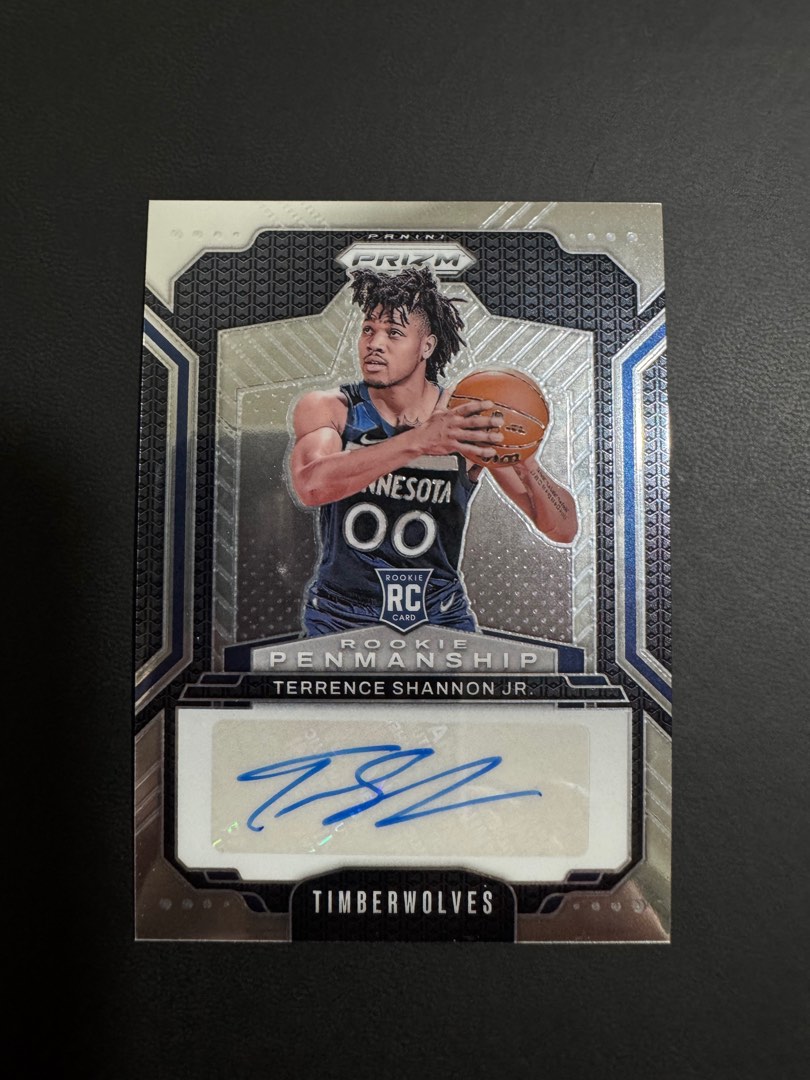 2024 25 Panini Prizm Terrence Shannon Jr. Rookie Penmanship Auto