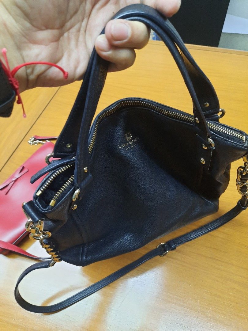💯 authentic Kate Spade like saffiano leather (Category: Shoulder Bags) located in Las Pinas. Submitted by lbays_mint (Listing ID 1366767259, Image 3). Description: Kate Spade authentic bought in US Check photos to appreciate ☺️ Negotiable for sure buyers! online payment in advance🎈.