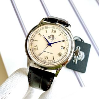東方錶 ORIENT AUTOMATIC Mechanical Classic Bambino 40.5mm Series 機械錶 皮帶 3bar 防水 米色 TAC00009N64197538522626110