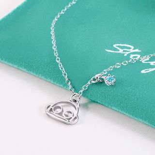 🆕 #Sanrio代購 TW🇹🇼 📦預   訂 台灣限定 三麗鷗SanrioＸSTORY 故事銀飾 Hello Hangyodon 系列 水怪 框晶鑽純銀頸鏈 🌟網店不定期有小優惠🌟64236505494914110