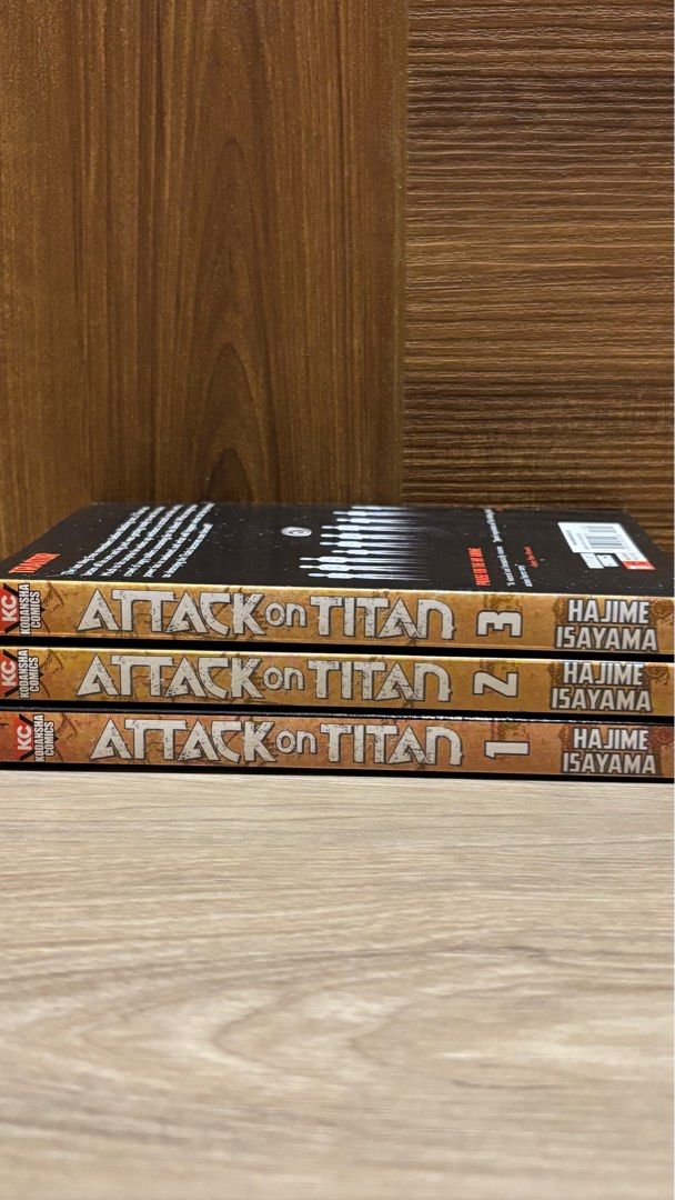 Attack On Titan Volumes 1-3 (Category: Comics & Manga) located in Manila. Submitted by alessiajean (Listing ID 1366829250, Image 3). Description: .