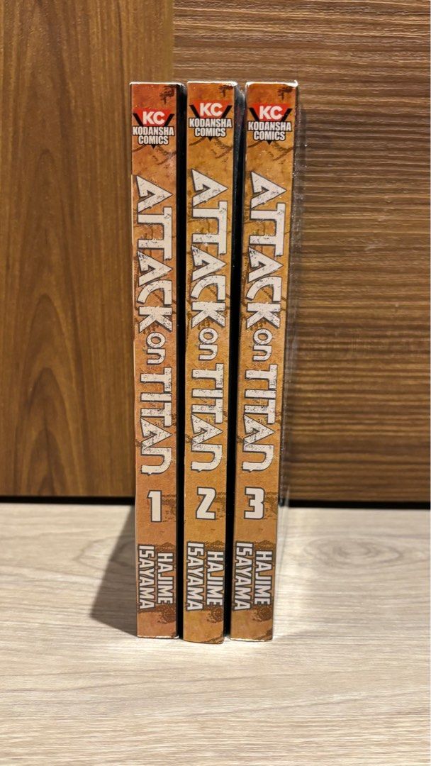 Attack On Titan Volumes 1-3 (Category: Comics & Manga) located in Manila. Submitted by alessiajean (Listing ID 1366829250, Image 2). Description: .