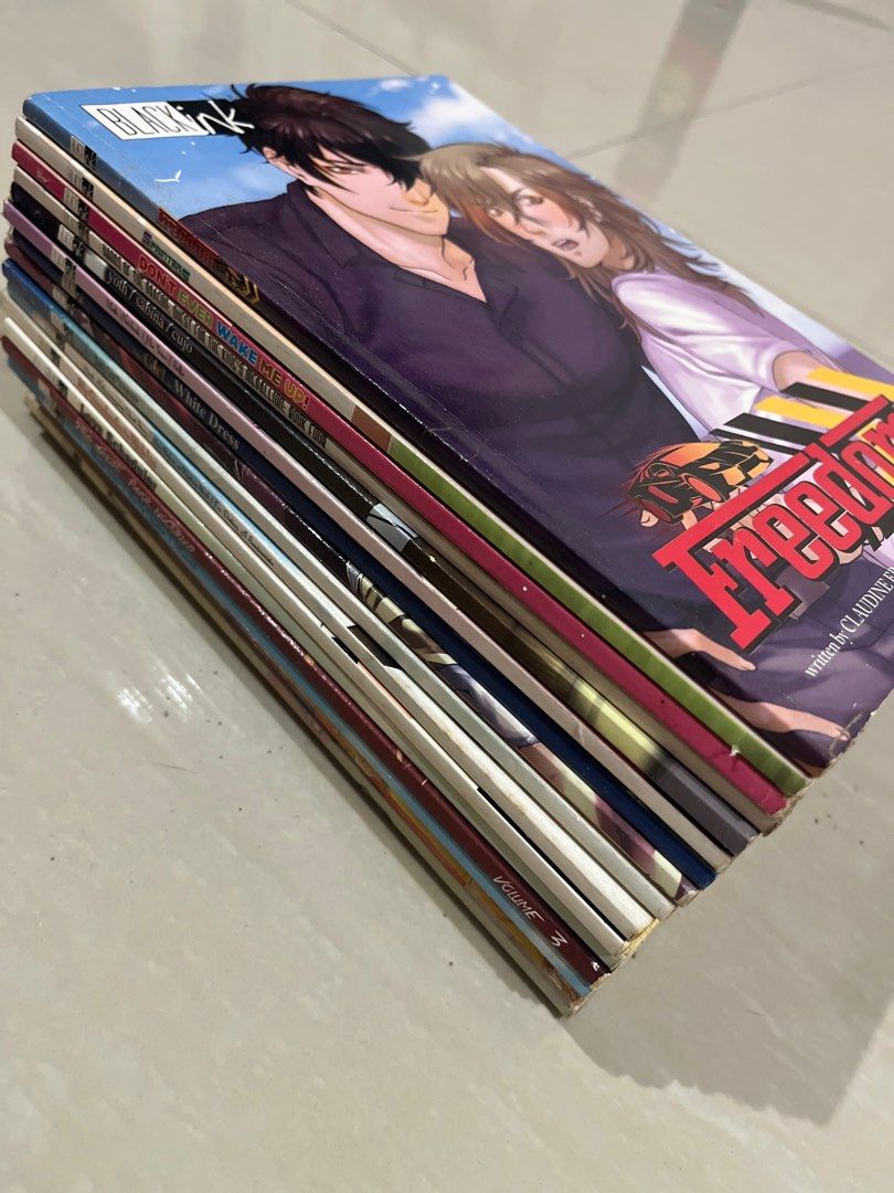 Black Ink Comic Books Bundle (Category: Comics & Manga) located in Manila. Submitted by rijaruru60162 (Listing ID 1366862069, Image 3). Description: Decluttering Sale!! Loved these books back in high school. Seems to be collecting dust now, hope someone who loves comics/manga will buy this bundle. For meet-up or COD..