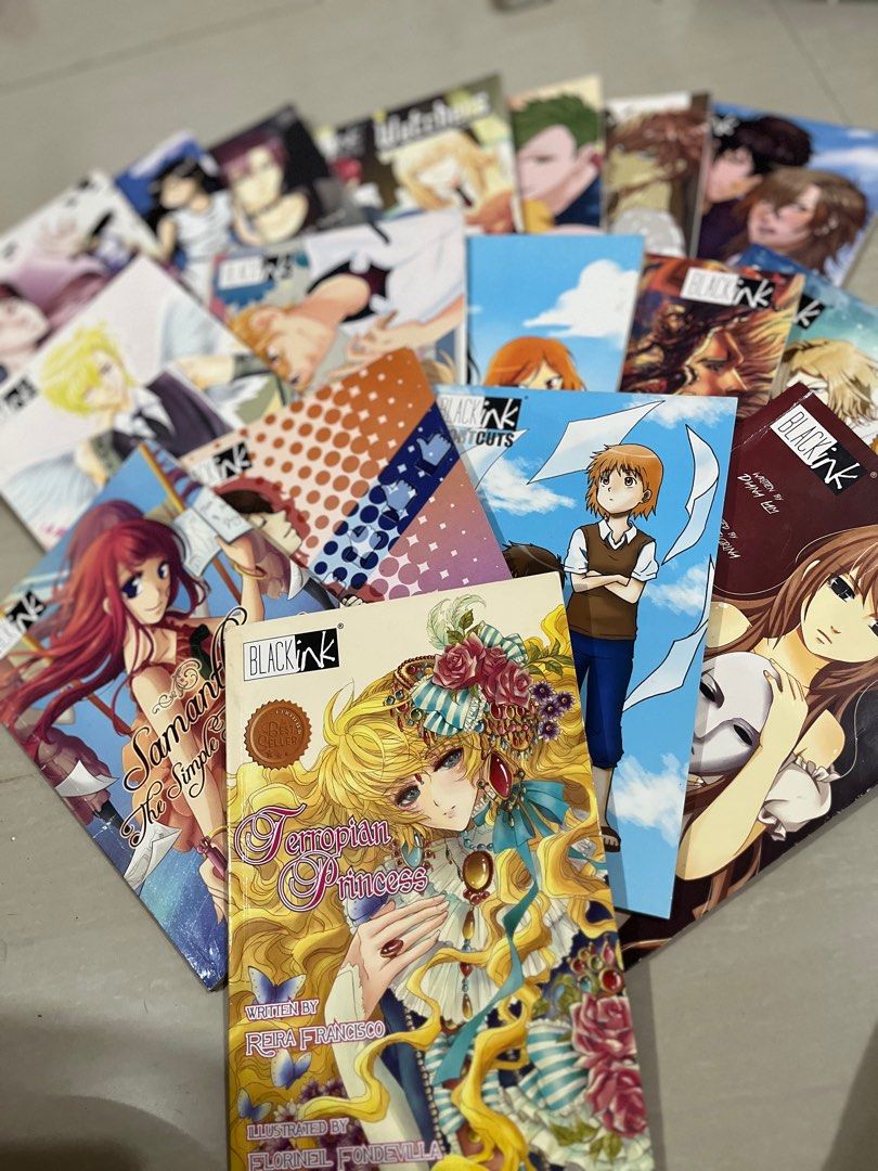 Black Ink Comic Books Bundle (Category: Comics & Manga) located in Manila. Submitted by rijaruru60162 (Listing ID 1366862069, Image 1). Description: Decluttering Sale!! Loved these books back in high school. Seems to be collecting dust now, hope someone who loves comics/manga will buy this bundle. For meet-up or COD..