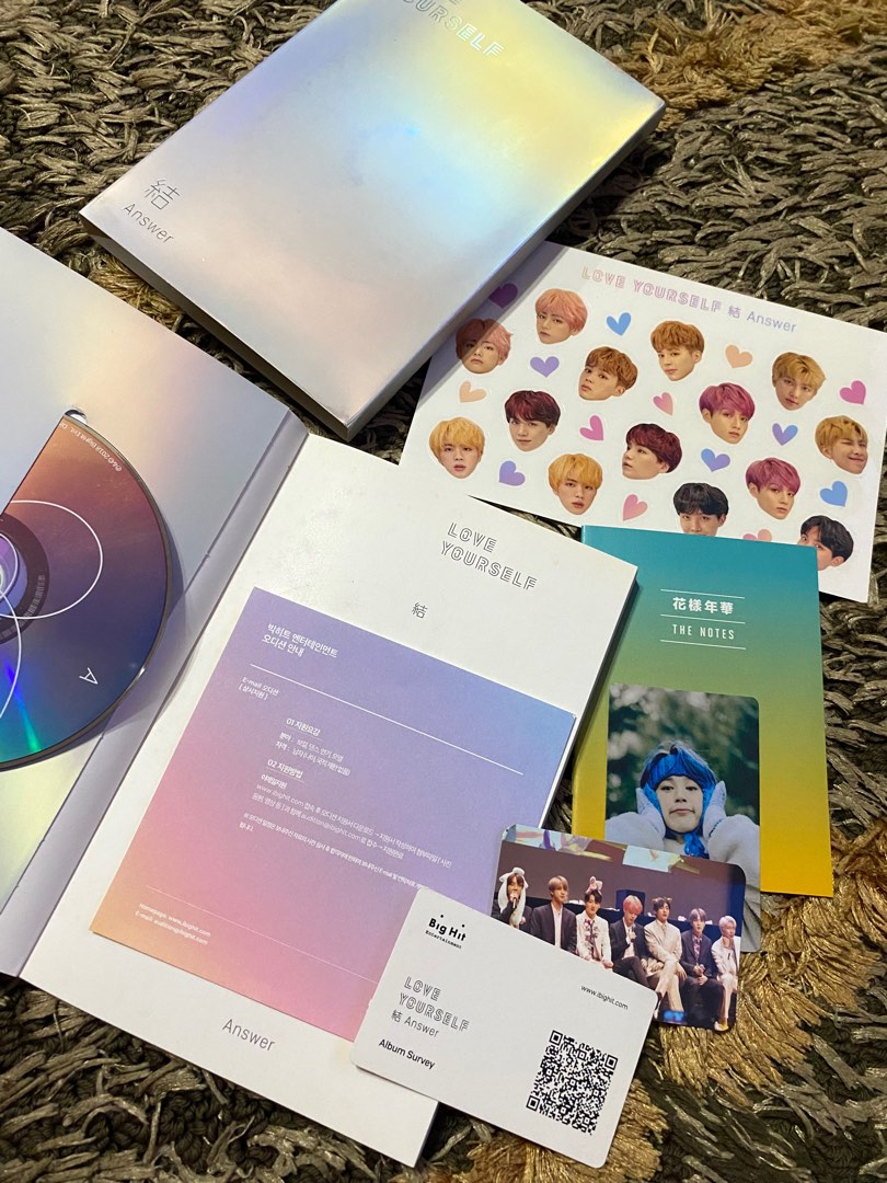 BTS Love Yourself Answer Album (F version), Hobbies & Toys, Memorabilia ...