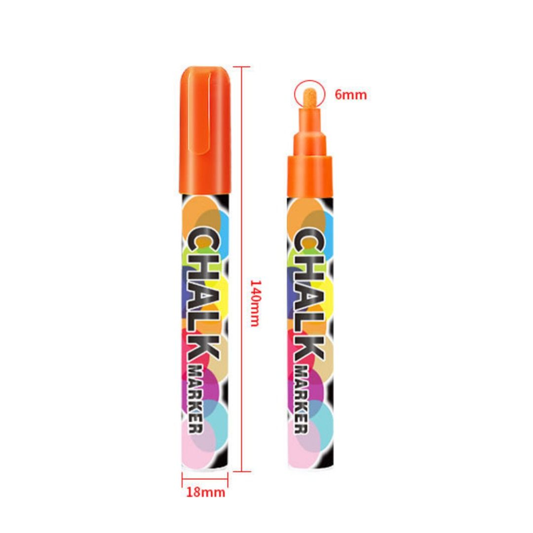 Chalk Board Marker pens - 8Pc set - Non-Toxic/Erasable - Water based ...