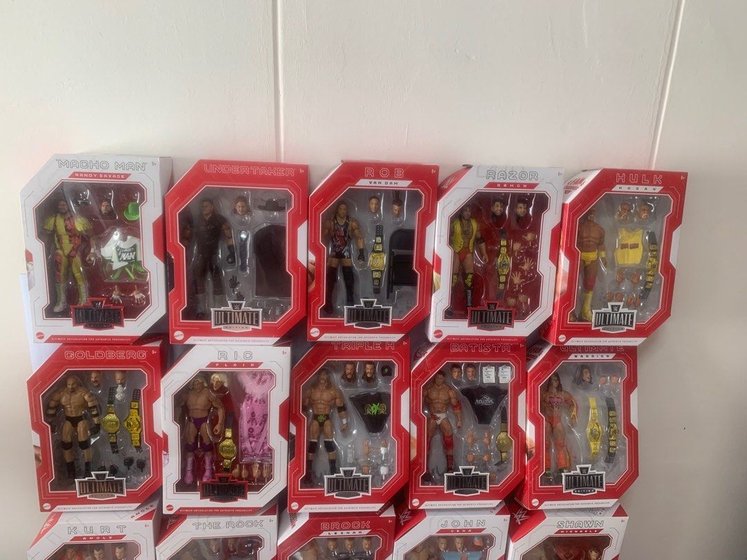 [CLEARANCE SALES!!] - WWE Mattel Ultimate Edition Hulk Hogan Macho Man ...