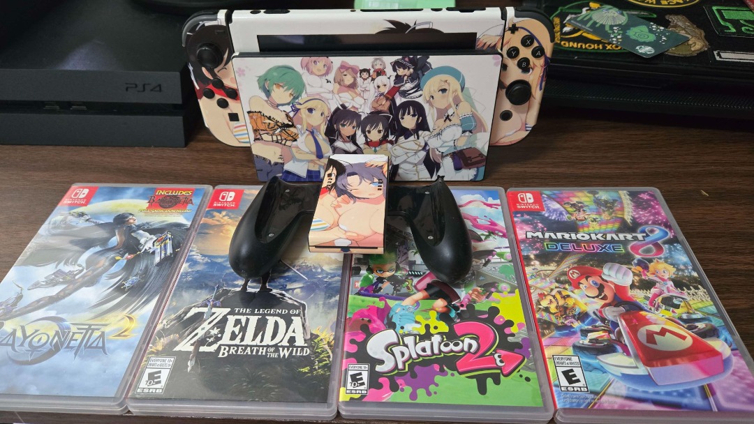 Custom Nintendo Switch + Games, Video Gaming, Video Game Consoles ...