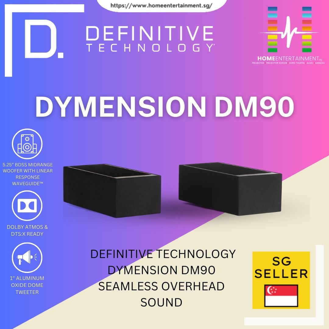 DEFINITIVE TECHNOLOGY DYMENSION DM90 INTEGRATED HEIGHT MODULE, Audio ...