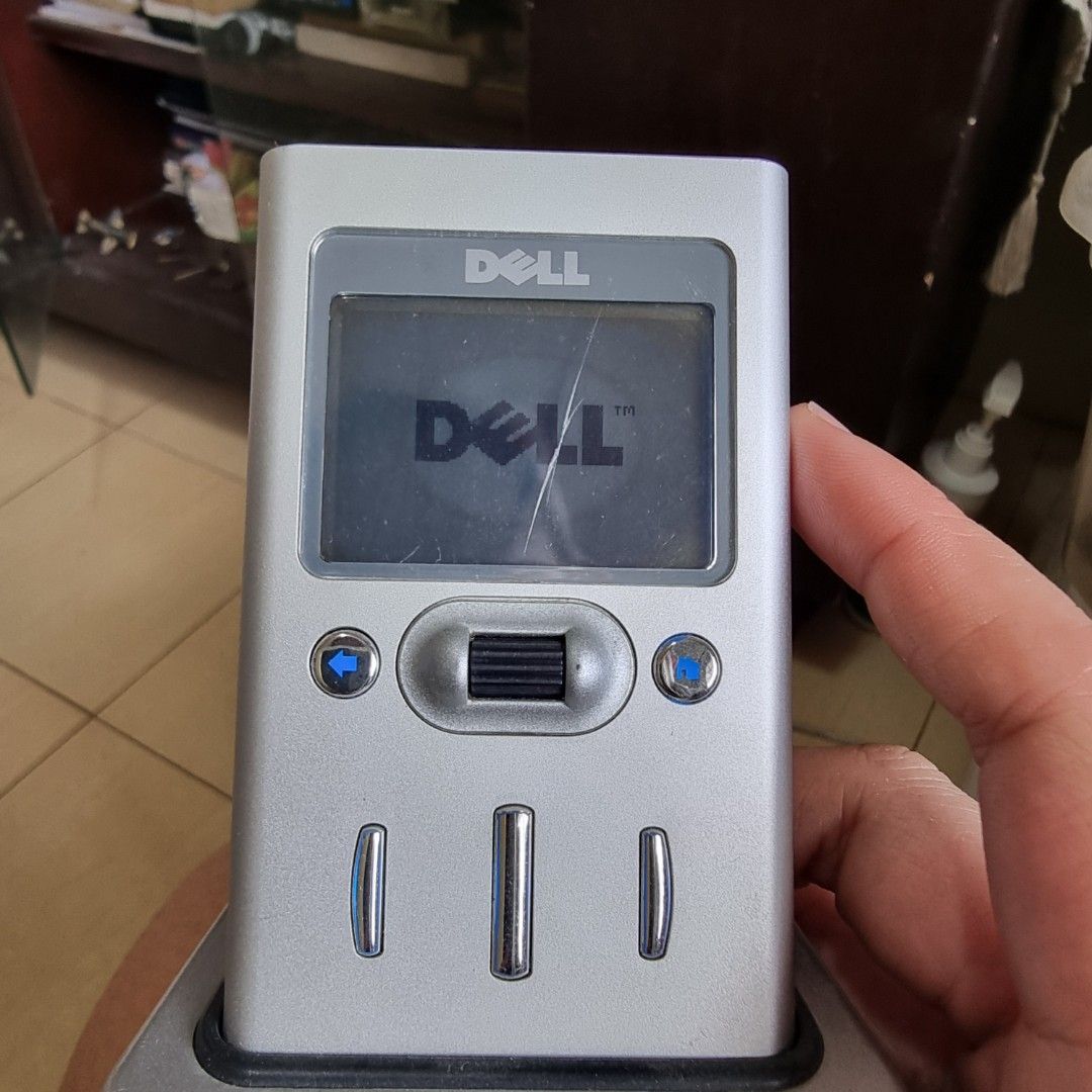 Dell Classic Silver MP3 Player (Category: Portable Music Players) located in Pasig City. Submitted by lesmitch (Listing ID 194925703, Image 2). Description: DEFECTIVE!!! Harddisk Problem Includes: mp3 player charger dock ~ Check all photos for the item's actual condition and measurements ~ Payment is via gcash, pay maya or bdo ~ Shipping is via lalamove, grab, j&t or you can book your own preferred courier ~ There could be a slight difference in 