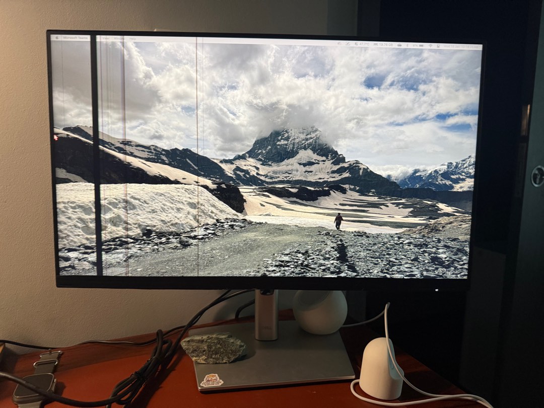 Dell P2422H Monitor (with vertical line issue), Computers & Tech ...