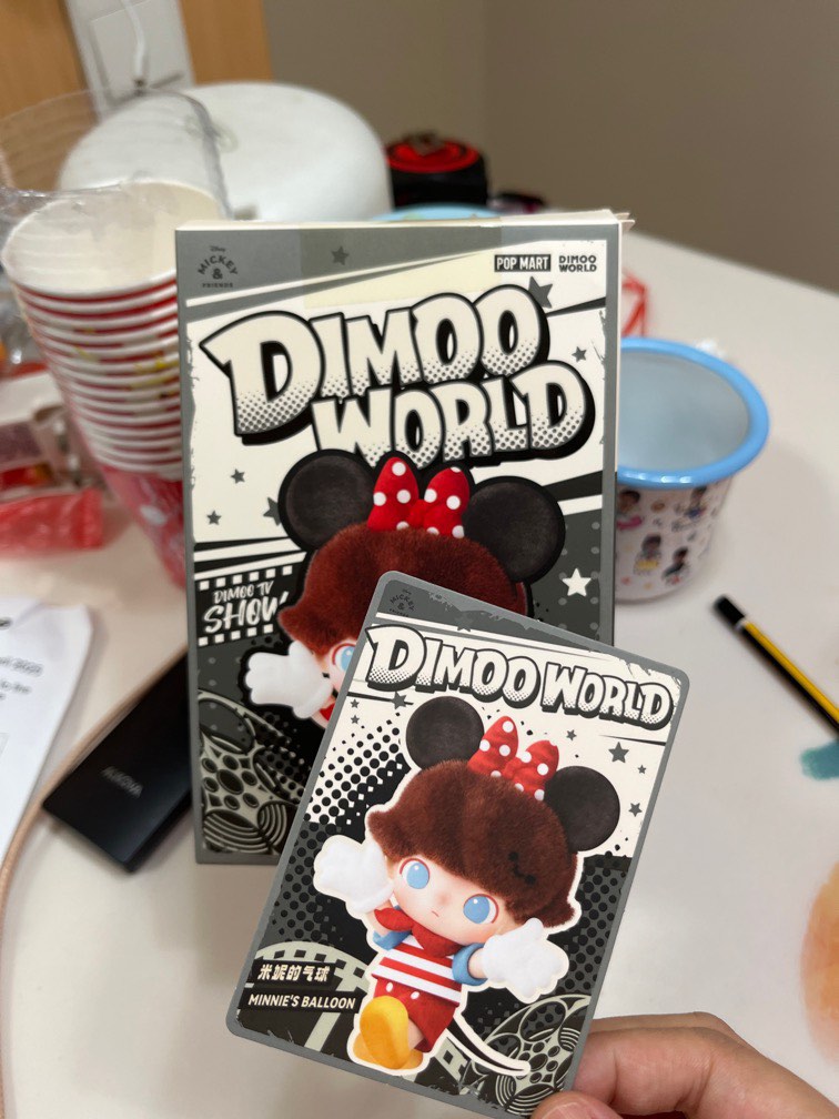Dimoo world Minnie balloon sealed, Hobbies & Toys, Toys & Games on ...