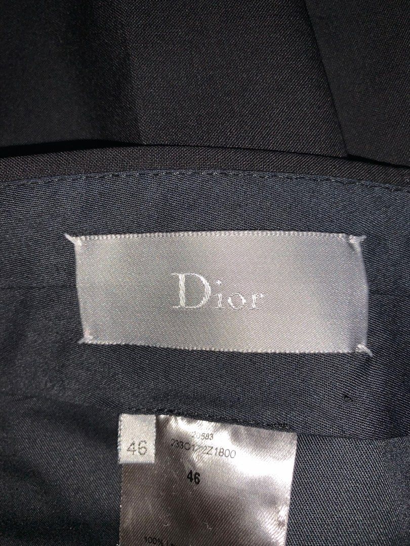 Dior Homme Casual Pants (Category: Luxury Apparel) located in Binan City. Submitted by hybrid_archival_theory (Listing ID 1366874238, Image 3). Description: Dior Casual Pants Mens Size- 46 Waist- 32 Measurements⬇️⬇️⬇️⬇️⬇️⬇️ Thigh- 9" Knee- 8" Waist- 16" Inseam- 29" Leg Opening- 6.5" Front Rise- 9" In Good Condition Please Check Detailed Photos Posted For Your Reference Thankyou!!!.