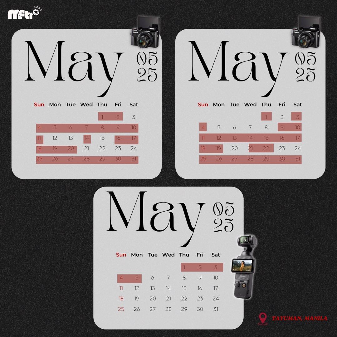 DJI OSMO POCKET 3 (creator combo) (Category: Cameras) located in Manila. Submitted by cassandraa25030 (Listing ID 1366789807, Image 2). Description: dm me on fb or ig: Cassandra Austria/m.cssndr rent our dji osmo pocket 3 for as low as ₱450 !! ₱480/day for 1-3 days rent ₱450/day for 4 days & above 📍tayuman, manila tags: dji osmo, camera, video, digicam posted available dates are subject to change.