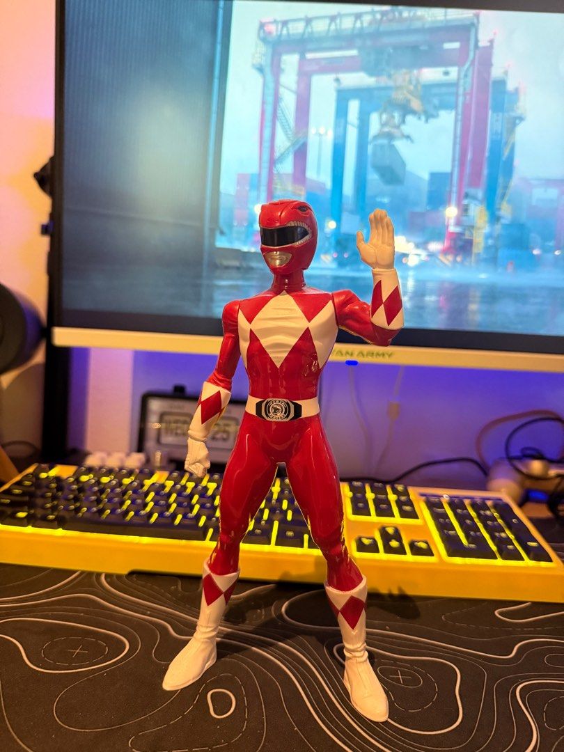 Mmpr Red Ranger Boost Hasbro Red Ranger MMPR, Hobbies & Toys, Toys & Games on Carousell