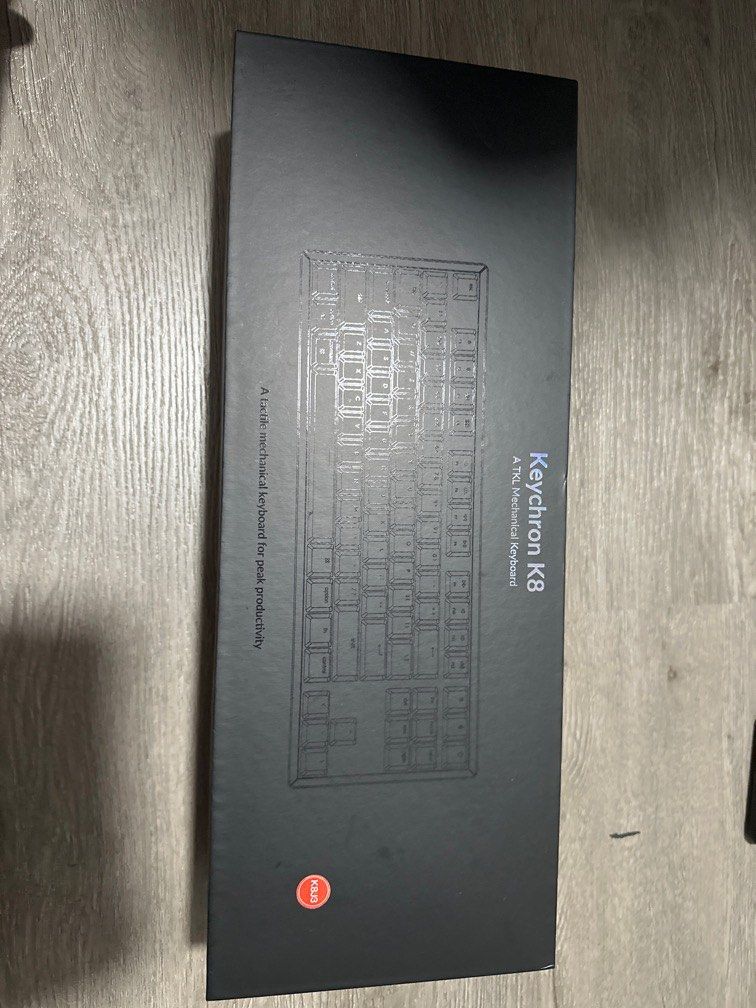 Keychron K8 Wireless (Category: Computer Keyboard) located in Singapore. Submitted by merontxy (Listing ID 1366812921, Image 2). Description: Keychron TKL RGB hotswappable Wireless (use bluetooth) for both mac and OS brown tactile switches comes with box, keycap puller .