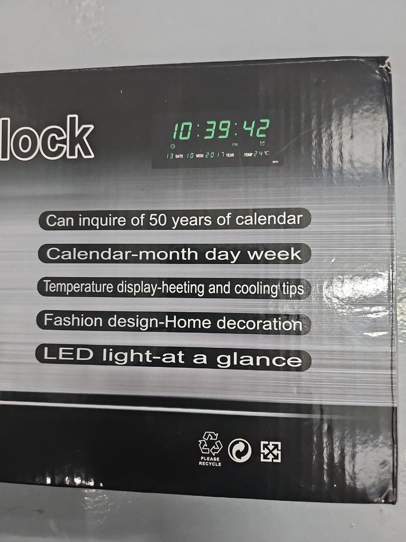 LED Number Clock Digital Alarm Clock65074664443393111