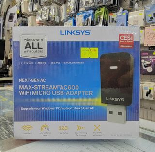 LINKSYS AC600 WIFI ADAPTER Internet Receiver Stick