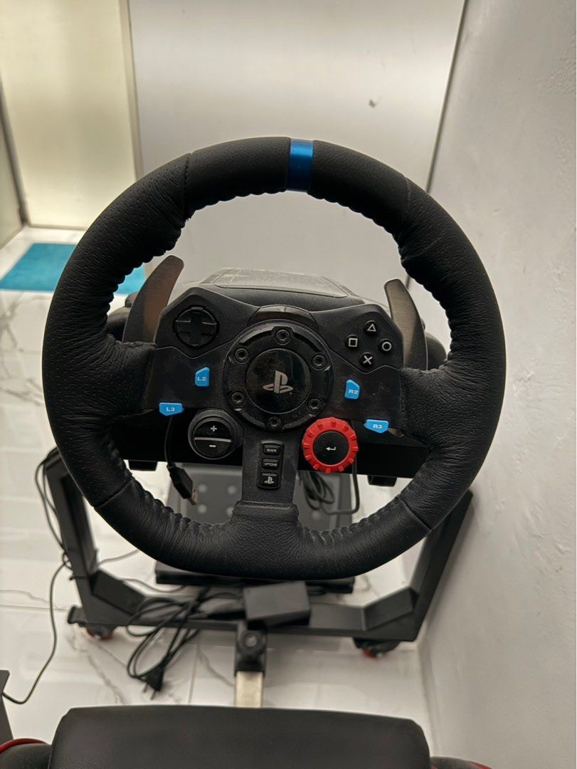 Sim Rig G29 Logitech G29 Full Racing Sim Rig (Steering wheel, pedal, shifter ...