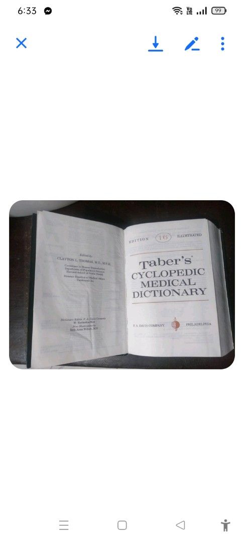 Medical dictionary (Category: Textbooks) located in Davao. Submitted by bravemoon_556cd5 (Listing ID 1366868502, Image 3). Description: we ship nationwed gcash or bank account payment mode.
