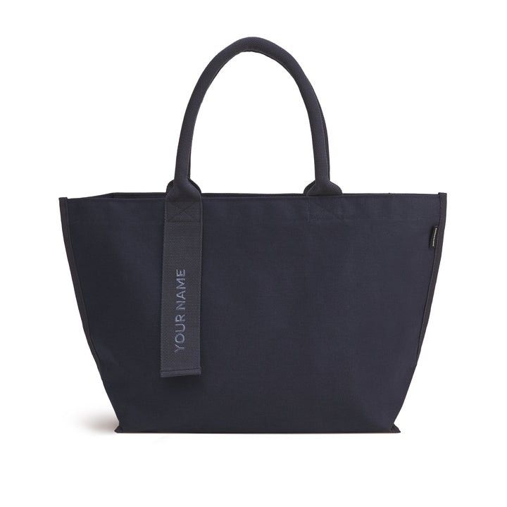 NEW Sometime Eslona Navy Tote Bag, Women's Fashion, Bags & Wallets ...