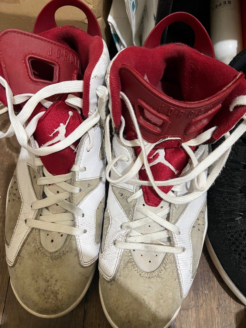 Nike, Jordan & Adidas Shoes (Category: Sneakers) located in Baguio. Submitted by thriftcrate2021 (Listing ID 1366904719, Image 2). Description: Jordan 6 Alternate hare Size 11 Condition: 8/10 for restoration Price: 1000+sf Nike lunarepic fk 2 Size 11.5 Condition: 9/10 needs cleaning Price: 1200+sf Saucony Glide 5 Size 11 Condition: 8.5/10 removed logo Price: 1200+sf Adidas Edge XT Size 12 Condition: 9.5/10 rarely used like new Price: 2500+sf Adid