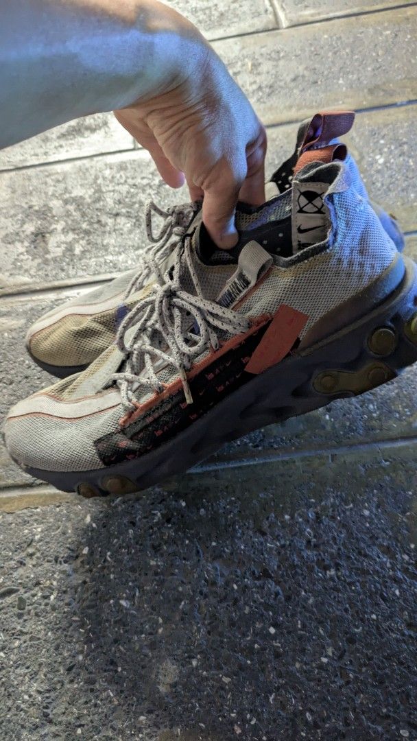 Nike react ISPA (Category: Sneakers) located in Quezon City. Submitted by colned.ion (Listing ID 1366841683, Image 2). Description: Nike React ISPA - size 10 1K fixed.