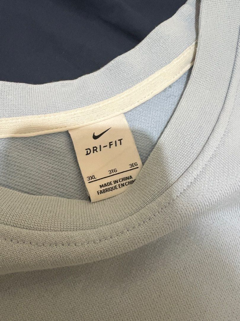 Nike Sweatshirt shortsleeve (Category: Tshirts & Polo Shirts ) located in Baguio. Submitted by thriftcrate2021 (Listing ID 1366876847, Image 2). Description: Nike Sweatshirt shortsleeve Size 3XL fits XL Price: 750 shipped.