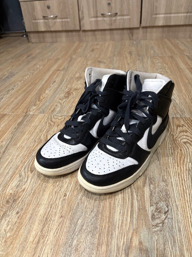 Nike x AMBUSH Dunk High (Category: Sneakers) located in Polangui. Submitted by poceddeclutters (Listing ID 1366838592, Image 1). Description: Nike x AMBUSH Dunk High Black & white 8US Bought for 20k from a reseller who got it from Commonwealth W/ box Price is negotiable.