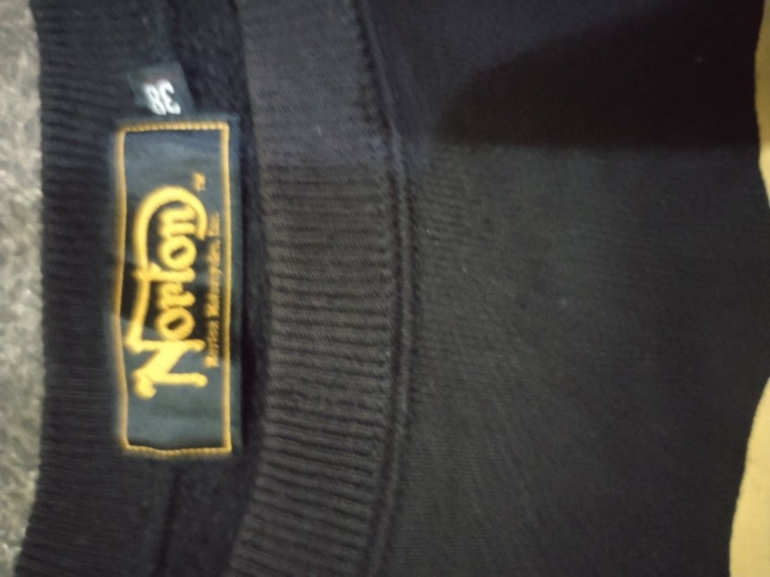 Norton Motorcycle (Category: Coats, Jackets and Outerwear) located in Baguio. Submitted by luxeloom099 (Listing ID 1366870210, Image 3). Description: Norton motorcycle sweatshirt medium no issue.