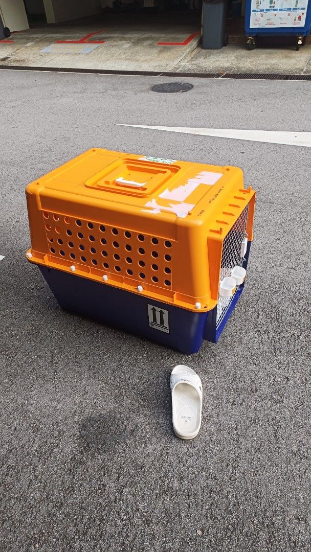 Pet Cage (Category: Homes & Other Pet Accessories) located in Singapore. Submitted by ahpek1981 (Listing ID 1366772183, Image 3). Description: look almost new,can fit 2 to 3 dog inside price nego.