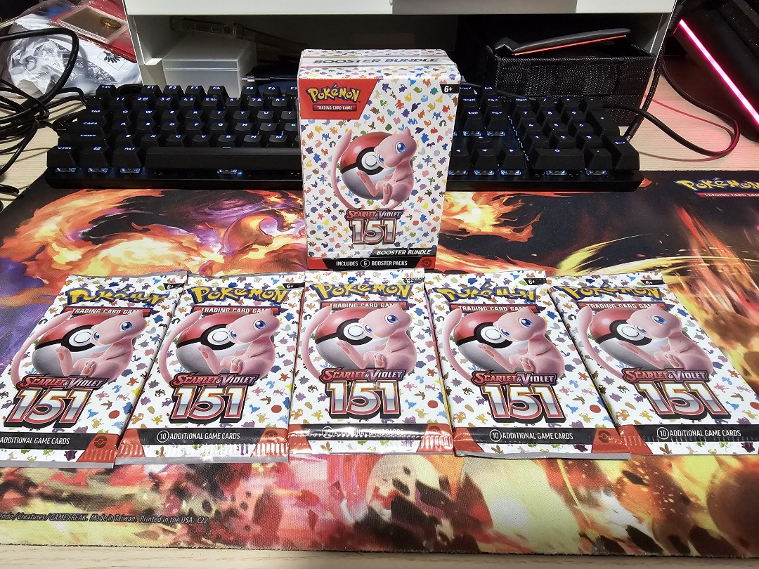 Pokemon 151 English Booster bundle and packs, Garage Sale on Carousell