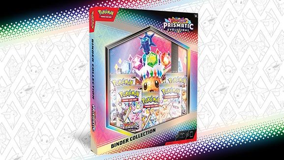 Prismatic evolution binder bundle (Category: Everything Else) located in Singapore. Submitted by altcoiner (Listing ID 1366808286, Image 1). Description: How many pages can you fill? Just like a Pokédex, a binder makes it easy to keep track of your Pokémon collection! With this 9-pocket binder, you can show off up to 378 of your favorite Pokémon TCG cards. Get a head start filling it up with 5 booster packs from the special Scarlet & Violet—Prism