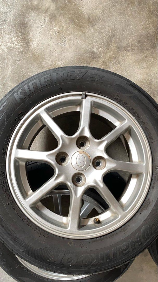 RIM STANDARD PERODUA AXIA / BEZZA LAMA 4 biji, Auto Accessories on ...
