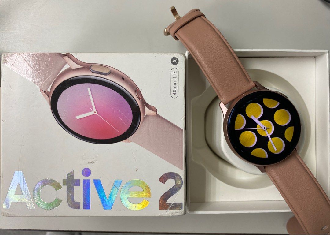 Outlet Samsung Samsung Galaxy Watch Active Rm500 Pink Gold
