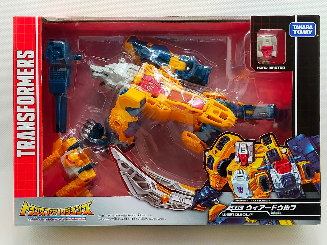 Transformers Legends LG30 Weirdwolf, Hobbies & Toys, Toys & Games on ...