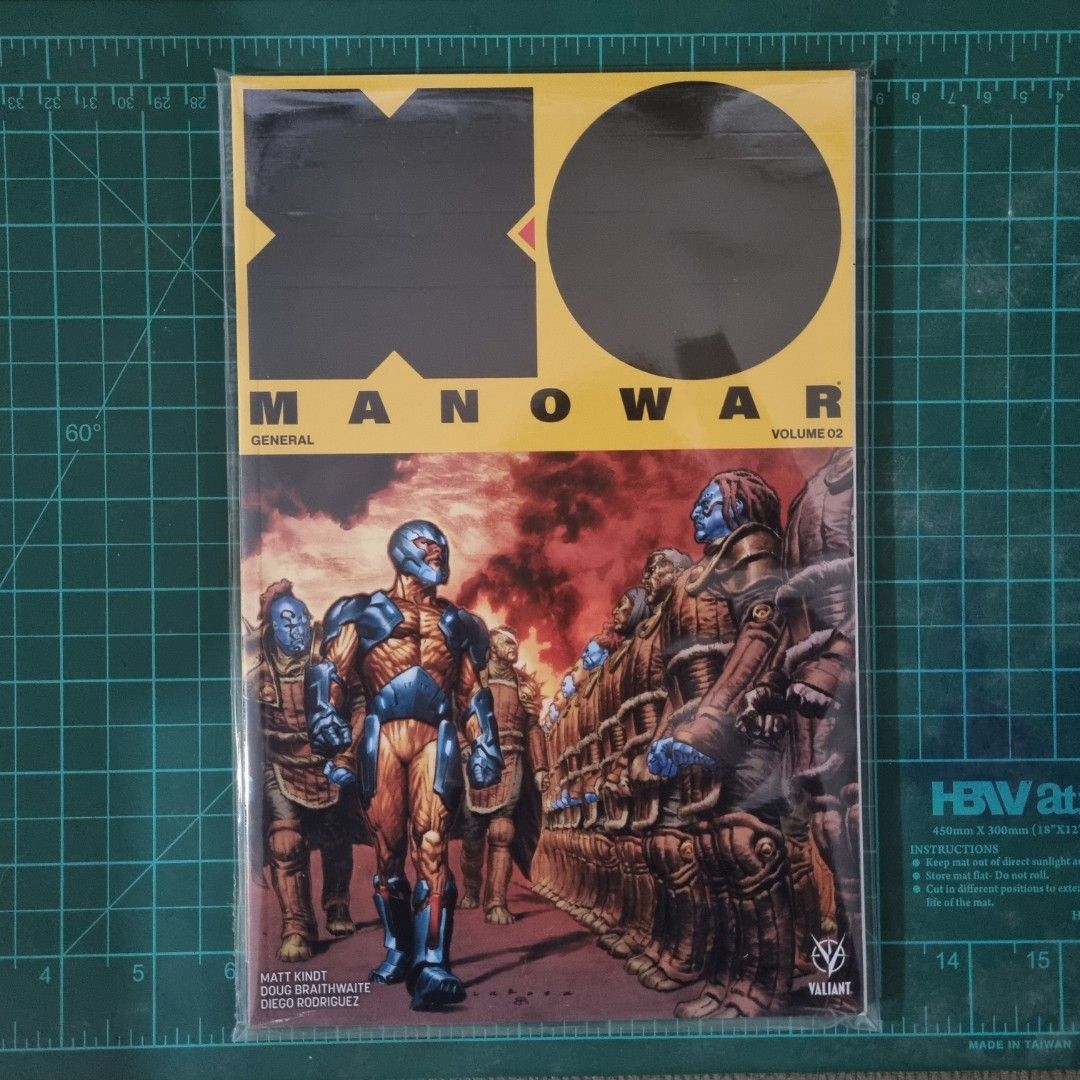 Valiant Comics - X-O Manowar Vol. 2 TPB (Category: Comics & Manga) located in Baguio. Submitted by rbrt_frnnd (Listing ID 1366885384, Image 1). Description: 200 + Shipping Fee SF will be shouldered by the Buyer MOP thru GCash Shipping thru J&T Delivery.