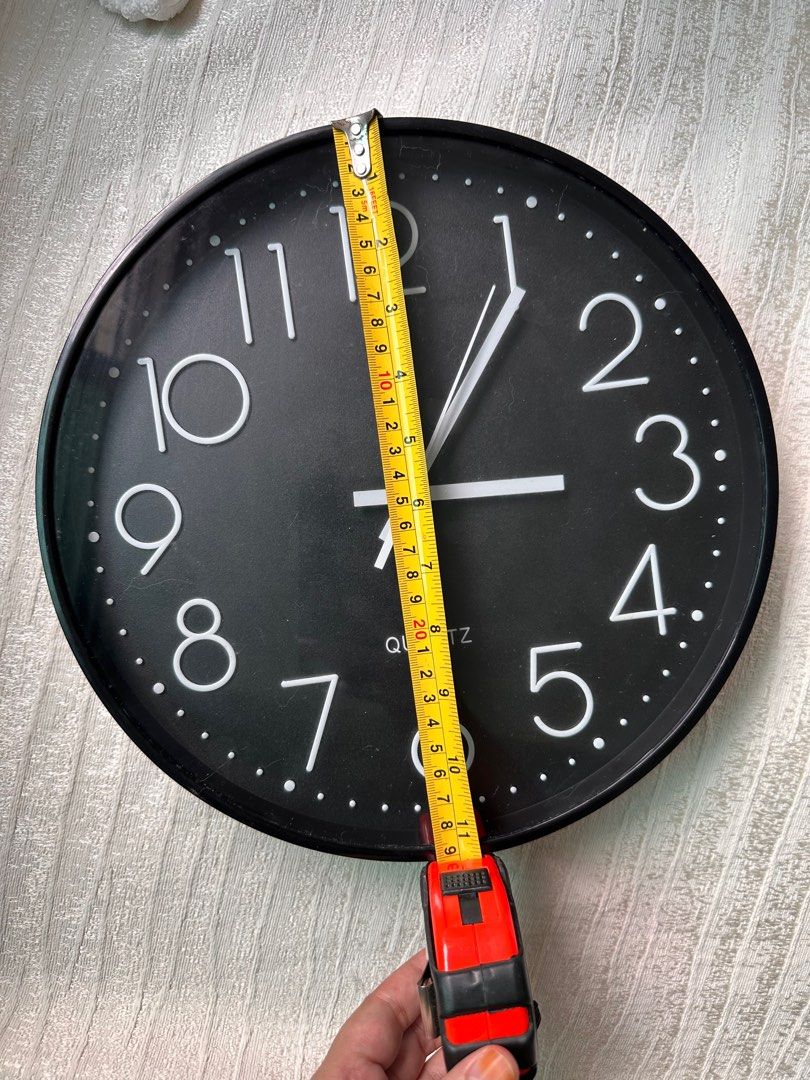 Wall Clock (Black)